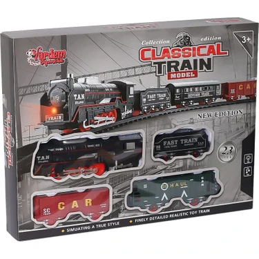 Vardem Oyuncak JHX6686 Klasik Model Tren 23 Parça -Vardem Fiyatı