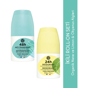 Yves Rocher İkili Fresh Roll-on Deodorant