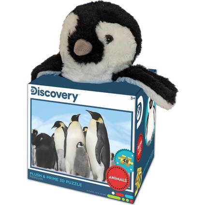 - Penguen Pelüş ve Selfie 48 Parça Puzzle 15809