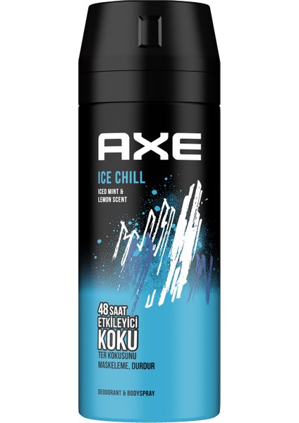 Erkek Deodorant & Bodyspray Ice Chill 48 Saat Etkileyici Koku 150 ml