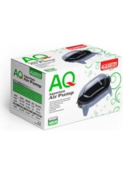 AQ938-AQUAWING Çi̇ft Çıkışlı Akvaryum Hava Motoru 8W 2x3.5l/min