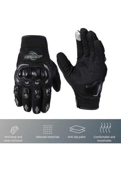 Motosiklet Sürme Eldivenleri Binici Kaymaz (Yurt Dışından)