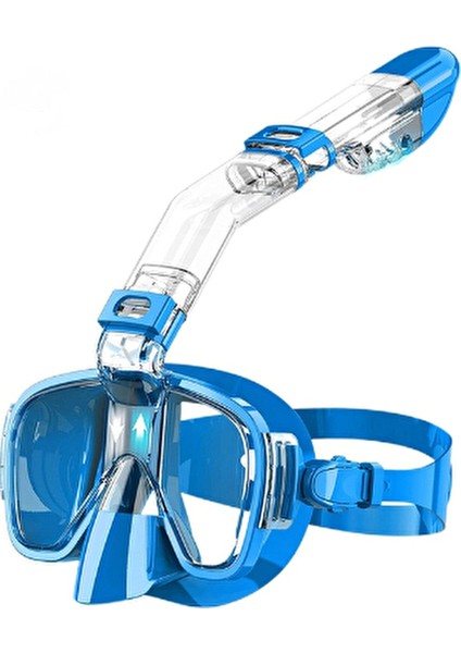 Humarkup Dalış Maskesi Şnorkel Maskesi Su Geçirmez Buğu Önleyici Sıvı Silikon (Yurt Dışından) fiyatları