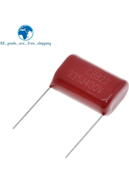 10 Adet 400V335J 3.3uf Pitch 25MM 400V 335 3300NF Cbb Polipropilen Film Kondansatör (Yurt Dışından)