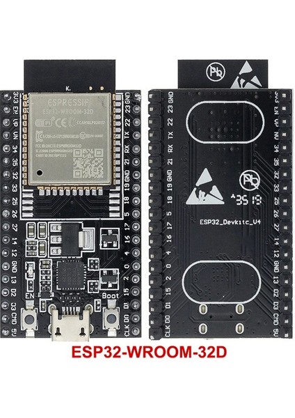 ESP32 Geliştirme Kartı Wifi+Bluetooth Ultra Düşük Güç Tüketimi Çift Çekirdekli Esp-32 ESP-32S ESP32-CAM Esp-Wroom-32 CH9102X (Yurt Dışından)