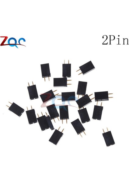 10 Adet Tek Sıra Dişi 2.54MM Pitch Dişi Pin Başlık Konnektörü Düz Tek Sıra 2/3/4/5/6/8/10/12/14/15/16/20/40PIN (Yurt Dışından)