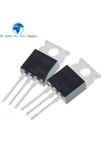 10 Adet IRF3205 IRF3205PBF Mosfet Mosft 55V 98A 8mohm 97.3nc TO-220 (Yurt Dışından) fiyatları
