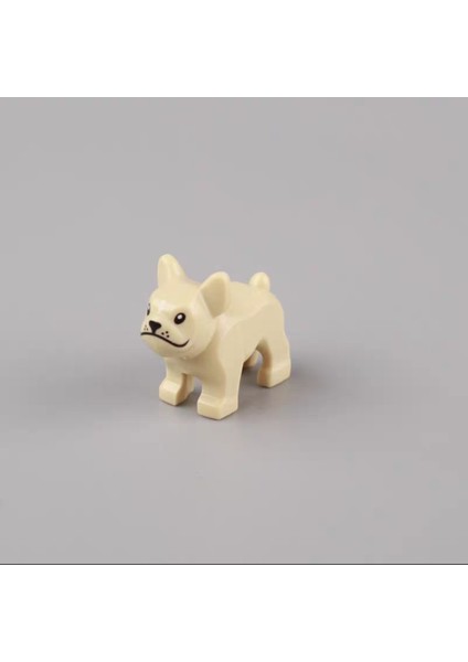 Moc Hayvan Fransız Bulldog Köpek Yapı Taşları Mini Aksiyon Figürü Oyuncakları (Yurt Dışından) fiyatları