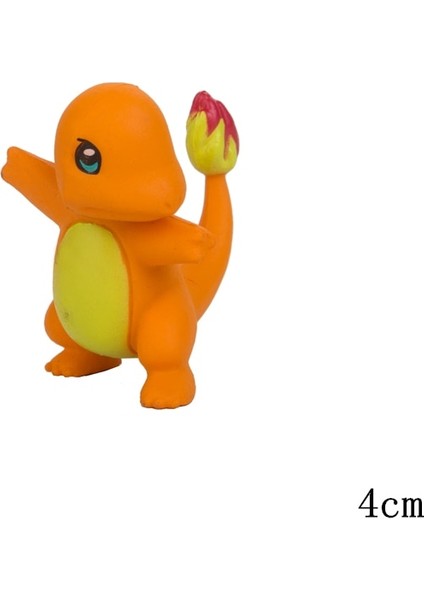 Tomy Pokemon 3-9 cm Evcil Hayvan Koleksiyonu Pikachu Squirtle Bulbasaur Charmander Vulpix Eevee Abra Litten Anime Figürleri Bebek Model Oyuncaklar (Yurt Dışından) modelleri