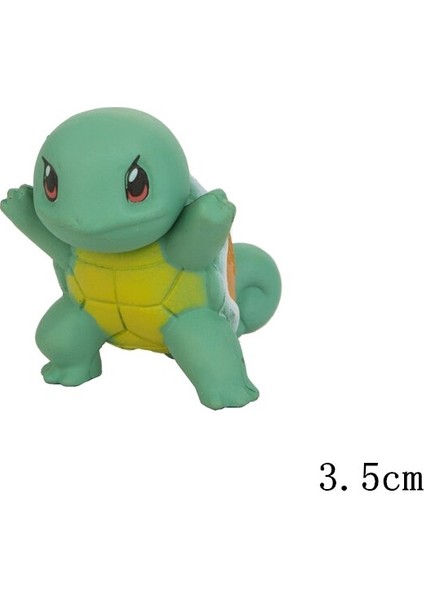 Tomy Pokemon 3-9 cm Evcil Hayvan Koleksiyonu Pikachu Squirtle Bulbasaur Charmander Vulpix Eevee Abra Litten Anime Figürleri Bebek Model Oyuncaklar (Yurt Dışından) fırsatları