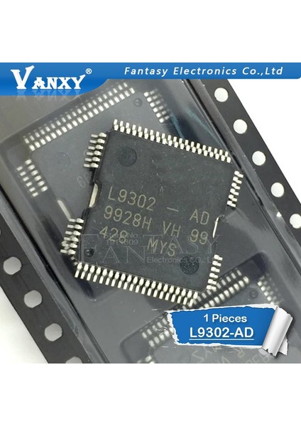 1 Adet L9302-AD L9302AD L9302 LQFP64 9302 Otomotiv Ic Araba Çip Araba Ic Otomotiv Çip Kalite Güvencesi (Yurt Dışından)