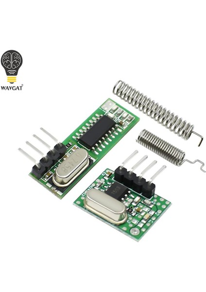 433 Mhz Süperheterodin Rf Alıcı ve Modülü 433 Mhz Arduino Uno Modülü Diy Kitleri Için Uzaktan Kumandalar (Yurt Dışından)