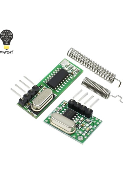 433 Mhz Süperheterodin Rf Alıcı ve Modülü 433 Mhz Arduino Uno Modülü Diy Kitleri Için Uzaktan Kumandalar (Yurt Dışından)