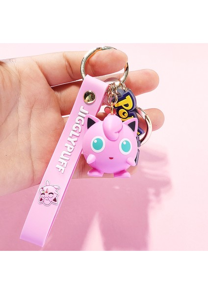 Orijinal Pokemon Pikachu Figürleri Moda Karikatür Anahtarlık Kolye Pokémon Anime Süslemeleri Model Oyuncaklar Bebek Çocuk Doğum Günü Hediyesi (Yurt Dışından) modelleri