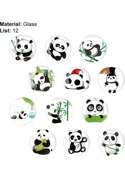 Childrenworld Buzdolabı Mıknatısı Geniş Uygulama Sevimli Panda Manyetik Etiket (Yurt Dışından) fırsatları