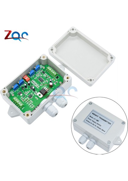 Tartı Yük Hücresi Amplifikatörü Ağırlık Tartı Sensörü Amplifikatörü Yük Hücresi Dönüştürücü Dc 12V 24V 4-20MA Kılıflı (Yurt Dışından)