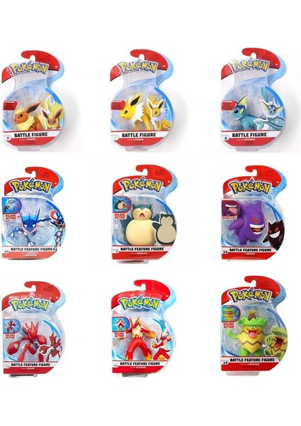 Orijinal Pokemon Heykelcik Wct Savaş Özelliği Rakamlar Deluxe Eylemler Koleksiyon Model Bebek Oyuncak Noel Hediyesi (Yurt Dışından)