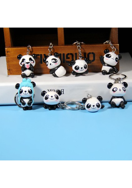 Panda Anahtarlık Pürüzsüz Doku Yeni Yıl Hediye Çantası Panda Kolye (Yurt Dışından) indirimleri