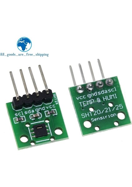 Arduino Için SHT20 Dijital Sıcaklık ve Nem Sensörü Modülü Ölçümü I2C Iletişimi (Yurt Dışından)