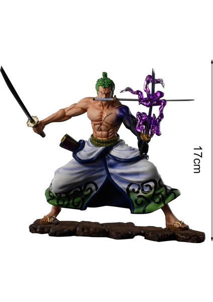 Aksiyon Şekilli Kalıp Minyatür Tek Parça Şekil Roronoa Zoro Aksiyon Şekilli Kalıp Modeli (Yurt Dışından) modelleri
