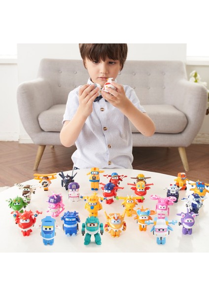 Süper Kanatları S6 Tino 2 Inç Mini Dönüştürme Anime Deformasyon Düzlem Robot Aksiyon Figürleri Dönüşüm Çocuk Oyuncakları Hediyeler (Yurt Dışından) fiyatları