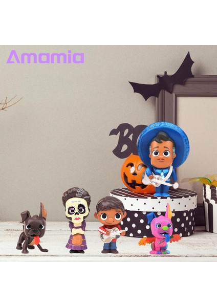 Amamia Anime Aksiyon Modeli Canlı Renk Co-Co Aksiyon Figürü Cadılar Bayramı Dekorasyon (Yurt Dışından) indirimleri