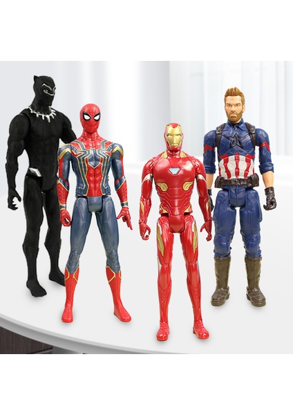 Avengers Şekil Büyüleyici Geniş Uygulama Parlak Renk Marvel Avengers Kaptan Amerika Şekil Ev Için (Yurt Dışından) fırsatları