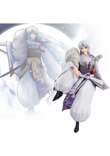 Sesshoumaru Şekil Pvc Modeli Anime Figürü Sesshoumaru Aksiyon Şekilli Kalıp Modeli (Yurt Dışından) modelleri