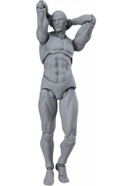 13 cm Aksiyon Figürü Oyuncakları Sanatçı Hareketli Erkek Kadın Ortak Şekil Pvc Vücut Figürleri Modeli Manken Sanat Kroki Beraberlik Heykelcik (Yurt Dışından)