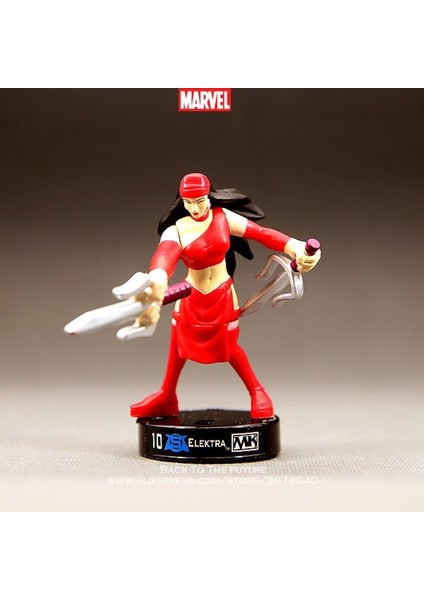 Disney Marvel Elektra 8 cm Aksiyon Figürü Anime Mini Dekorasyon Pvc Koleksiyonu Heykelcik Oyuncak Modeli Çocuklar Için Hediye (Yurt Dışından)