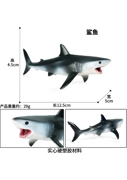 Okyanus Deniz Yaşamı Model Oyuncaklar Simüle Köpekbalığı Aksiyon Figürleri Hayvanlar Heykelcik Eğitici Oyuncaklar Çocuklar Için Hediye Çocuklar Ev Dekor (Yurt Dışından) fırsatları