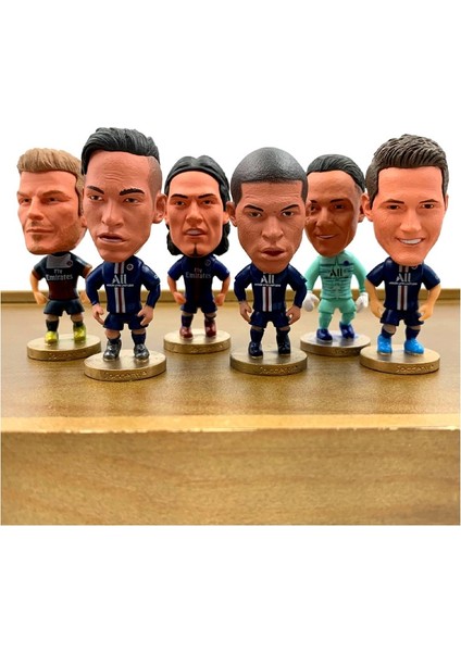 Futbol Oyuncu Figürleri Bebek Karikatür Aksiyon Futbol Yıldızı Pvc Koleksiyonu Süsler Futbol Yıldızı Modeli Oyuncak Çocuklar Hediyeler (Yurt Dışından)