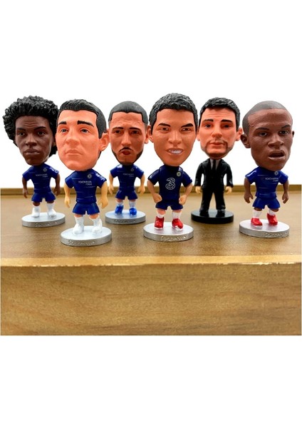 Futbol Oyuncu Figürleri Bebek Karikatür Aksiyon Futbol Yıldızı Pvc Koleksiyonu Süsler Futbol Yıldızı Modeli Oyuncak Çocuklar Hediyeler (Yurt Dışından)