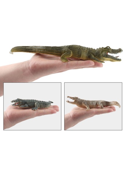 Ses Masaüstü Dekoratif Süsleme Koleksiyonu ile Timsah Pvc Aksiyon Figürü (Yurt Dışından) modelleri