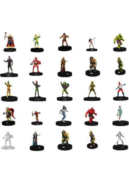 Heroclix Dünya Pı Gününü Kutluyor Marvel Dc Örümcek Adam Hulk Thor Flash Savaş Satranç Tahtası Oyunu Modeli Kapsül Oyuncaklar Hediye Toplayın (Yurt Dışından)