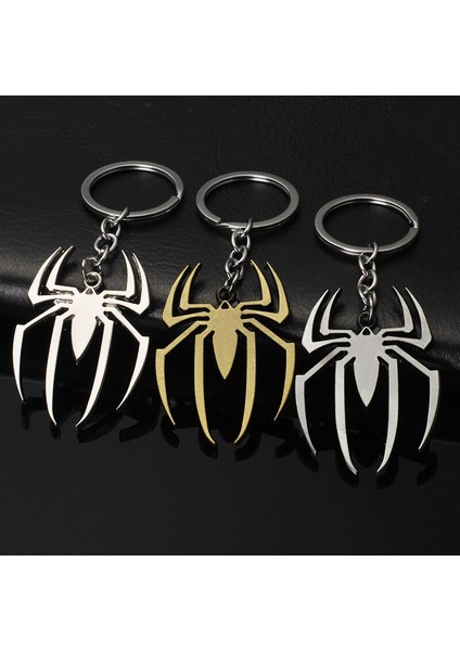 6 cm Disney Film Örümcek Adam Anahtarlık Marvel Örümcek Avengers Metal Anahtarlık Kolye Erkek Araba Anahtarlık Aksesuarları Hediye (Yurt Dışından)