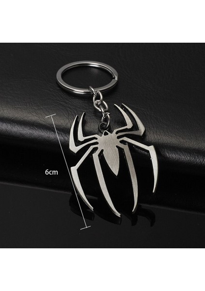 6 cm Disney Film Örümcek Adam Anahtarlık Marvel Örümcek Avengers Metal Anahtarlık Kolye Erkek Araba Anahtarlık Aksesuarları Hediye (Yurt Dışından) indirimleri