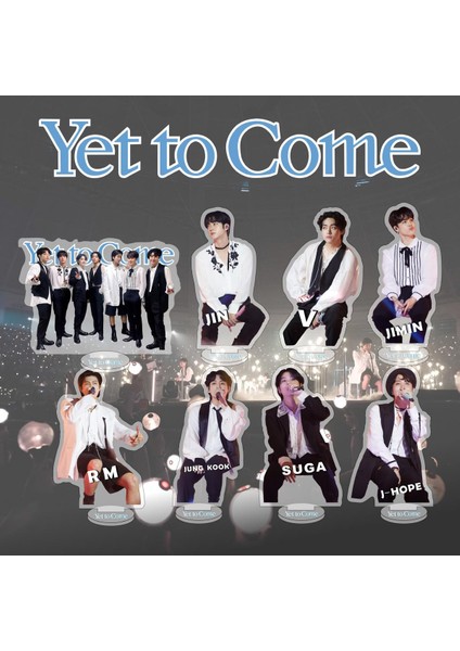 Kpop Bangtan Boys Akrilik Standee Yeni Albüm Henüz Gelmeyecek Akrilik Şeffaf Figürler Ayakta Masaüstü Hayranları Koleksiyonu (Yurt Dışından)