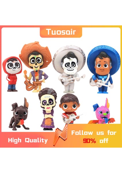 Miguel Heykelcik Canlı Renk Co-Co Aksiyon Figürü Cadılar Bayramı Dekorasyonu (Yurt Dışından)