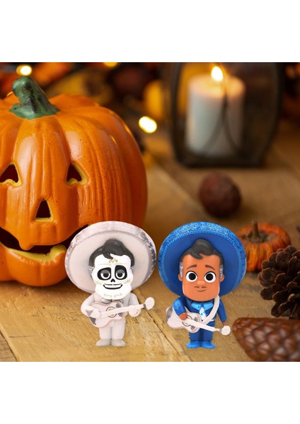 Miguel Heykelcik Canlı Renk Co-Co Aksiyon Figürü Cadılar Bayramı Dekorasyonu (Yurt Dışından) indirimleri