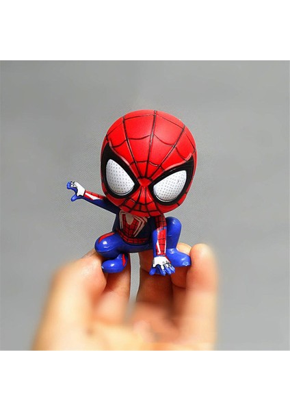 8cm Disney Örümcek Adam Pvc Aksiyon Oyuncak Figürler Karikatür Anime Marvel Kahraman Modeli Bebek Sevimli Kawaii Childer Çocuk Oyuncakları Doğum Günü Hediyesi (Yurt Dışından)