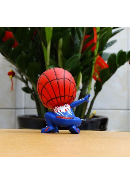 8cm Disney Örümcek Adam Pvc Aksiyon Oyuncak Figürler Karikatür Anime Marvel Kahraman Modeli Bebek Sevimli Kawaii Childer Çocuk Oyuncakları Doğum Günü Hediyesi (Yurt Dışından)