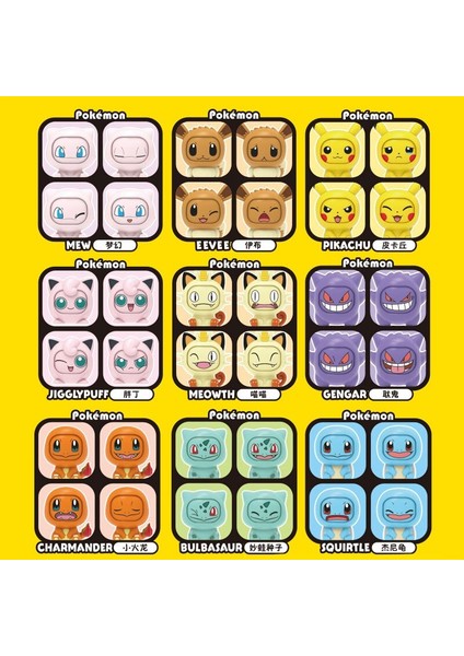 12 Stil Pokemon Anime Figürleri Oyuncaklar Değişken Yüz Modeli Pikachu Charmander Squirtle Çocuk Doğum Günü Hediyeleri Için Kawaii (Yurt Dışından) fırsatları