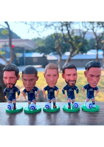 6.5 cm Futbol Oyuncu Mini Aksiyon Bebek Spor Modeli Bebek Futbol Yıldızı Promosyon Oyuncaklar Hayranları Hediyeler Hediyelik Eşya Ev Dekorasyon Oyuncaklar (Yurt Dışından)