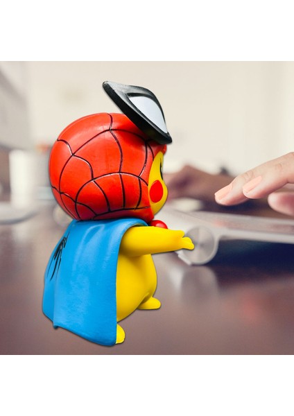 Pikachus Şekil Örümcek Adam Pikachus Cosplay Süper Kahraman Şekil Anime Bebek Modeli (Yurt Dışından) indirimleri