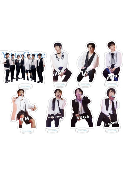 Kpop Bangtan Boys Akrilik Standee Yeni Albüm Henüz Gelmeyecek Akrilik Şeffaf Figürler Ayakta Masaüstü Hayranları Koleksiyonu (Yurt Dışından) indirimleri