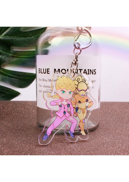 Childrenworld Anime Figürü Anahtarlık Nefis Işçilik Akrilik Anahtarlık Anime Jojo'nun Tuhaf Macera Kolye (Yurt Dışından) fiyatları
