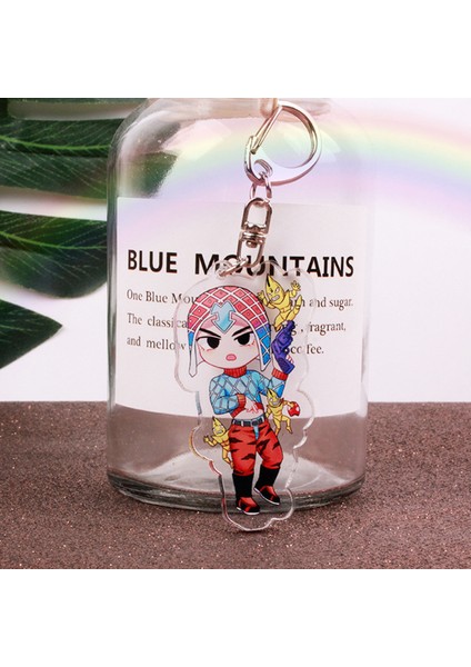 Childrenworld Anime Figürü Anahtarlık Nefis Işçilik Akrilik Anahtarlık Anime Jojo'nun Tuhaf Macera Kolye (Yurt Dışından) modelleri