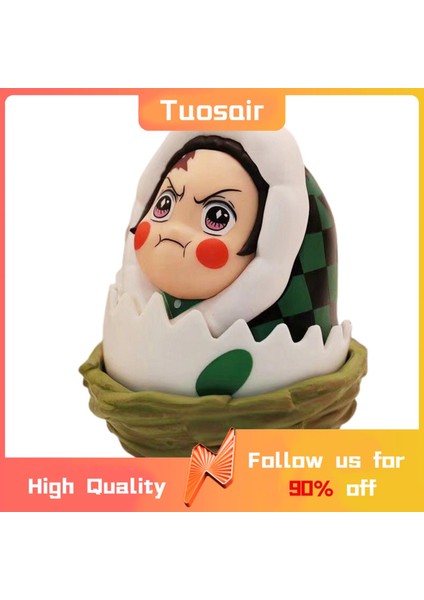 Anime Figürü Minyatür Heykelcik Tanjiro Kamado Nezuko Agatsuma Zenitsu Anime Aksiyon Şekilli Kalıp Oyuncak (Yurt Dışından)