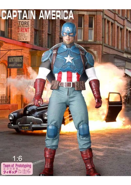 Prototipleme Ekibi Marvel Kaptan Amerika 1:6 Mafsallı Aksiyon Eklemleri Hareketli Şekil Oyuncaklar (Yurt Dışından) fırsatları